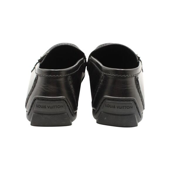 Louis Vuitton Lombok Slip On Loafers in Black Leather - Picture 6 of 10
